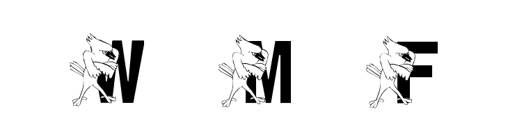 LMS St. Joe's Jayhawk  Free Fonts Download