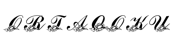 LMS Sunflowers for Jodie  Free Fonts Download