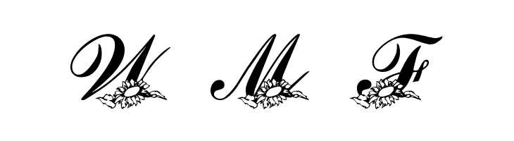 LMS Sunflowers for Jodie  Free Fonts Download