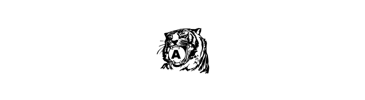 LMS Tiger Toy  Free Fonts Download