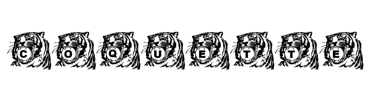 LMS Tiger Toy  Free Fonts Download