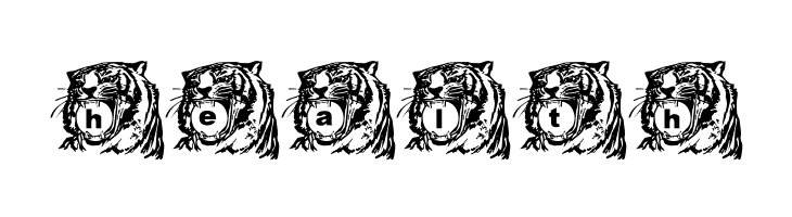 LMS Tiger Toy  Free Fonts Download