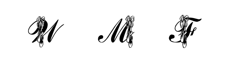 LMS Toe Shoes  Free Fonts Download