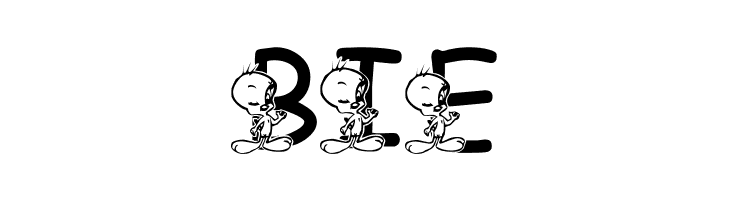 LMS Tweety Font  Free Fonts Download