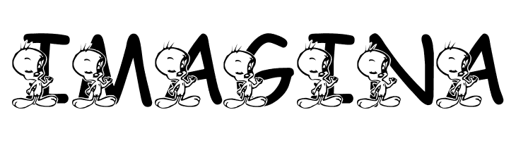 LMS Tweety Font  Free Fonts Download