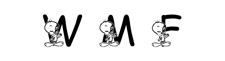 LMS Tweety Font  Free Fonts Download