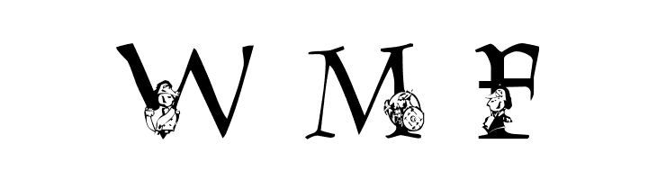 LMS Warrior Mascot  Free Fonts Download