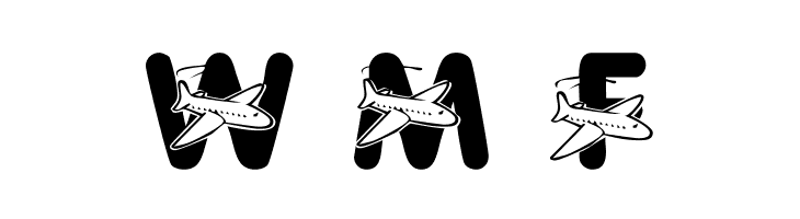 LMS We Love To Fly  Free Fonts Download