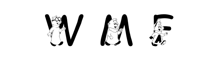LMS We're The Chipmunks  Free Fonts Download