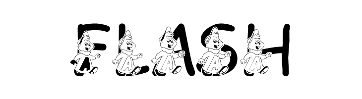 LMS We're The Chipmunks  Free Fonts Download