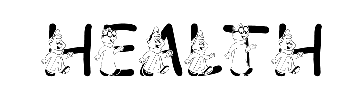 LMS We're The Chipmunks  Free Fonts Download