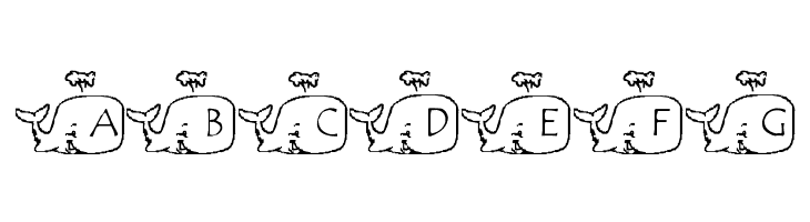 LMS Whale Of A Font  Free Fonts Download