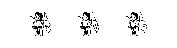 LMS Winterguard Girl  Free Fonts Download