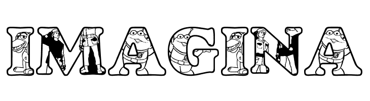 LMS Woody's Roundup  Free Fonts Download