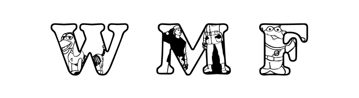 LMS Woody's Roundup  Free Fonts Download