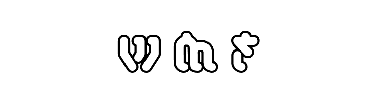 SamuraiCabCo Outline BB  Free Fonts Download