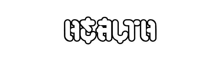 SamuraiCabCo Outline BB  Free Fonts Download