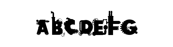 Fabulous Steampunk  Free Fonts Download