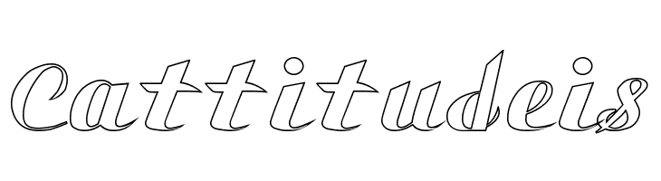 Gauche Display Hollow  Free Fonts Download